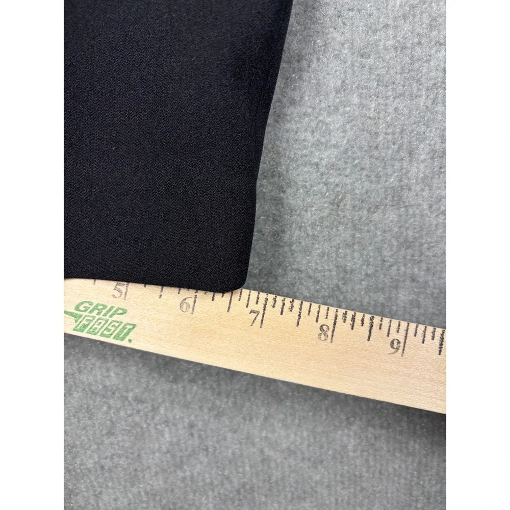 Anne Klein Dress Pants Slim Fit Trousers Size 14 Black‎ 10630838-169